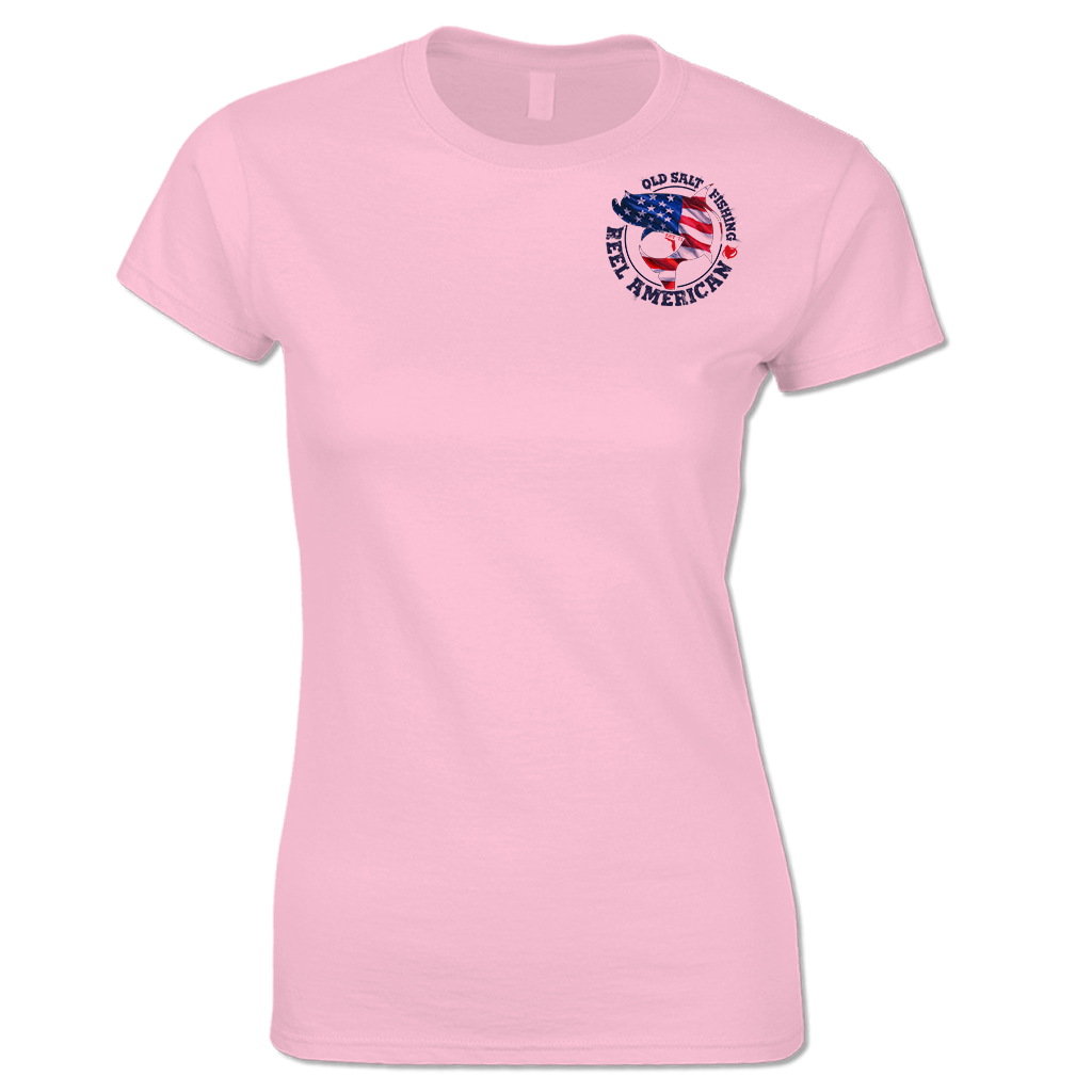 Reel Inshore American - Ladies Short Sleeve Performance Shirt