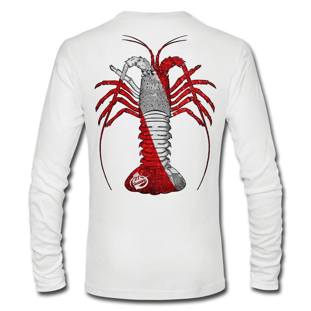 Salty Lobster Long Sleeve - Performance - T-Shirt