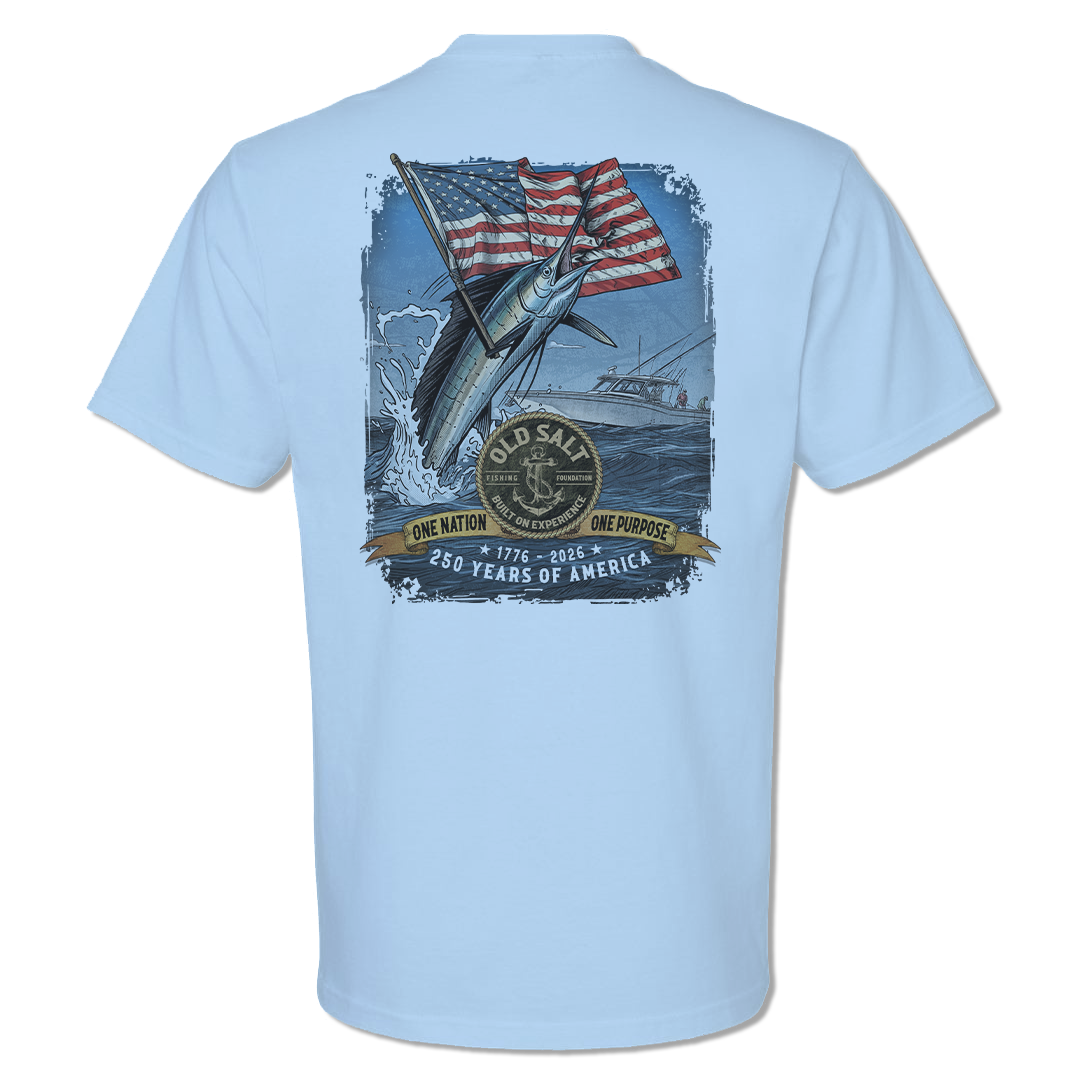 America 250 - Short Sleeve T-Shirt Cotton Blend