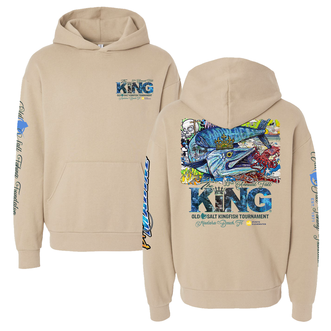 The KING-Fall 2026 - Hooded Sweatshirt - Tan