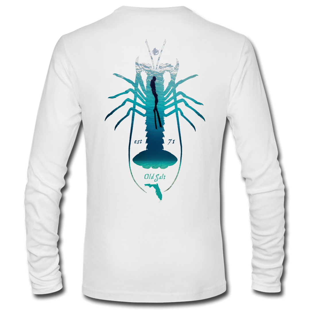 Lobster Diver - Long sleeve Performance Fishing shirt