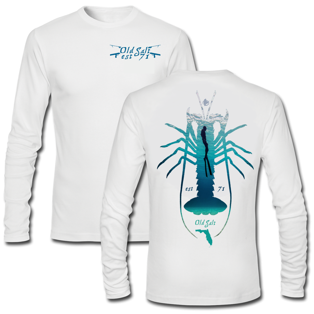 Lobster Diver - Long sleeve Performance Fishing shirt