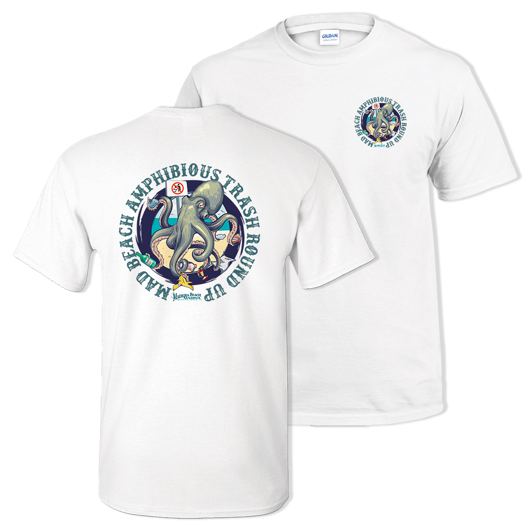 Mad Beach Trash Round Up - Short Sleeve Performance Tee