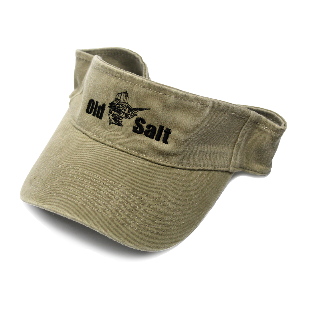 Old Salt Flex-Back Visor - Beige