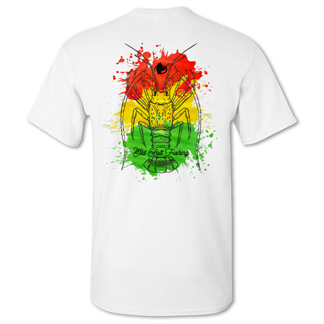 Rasta Lobsta - Short Sleeve Performance T Shirt