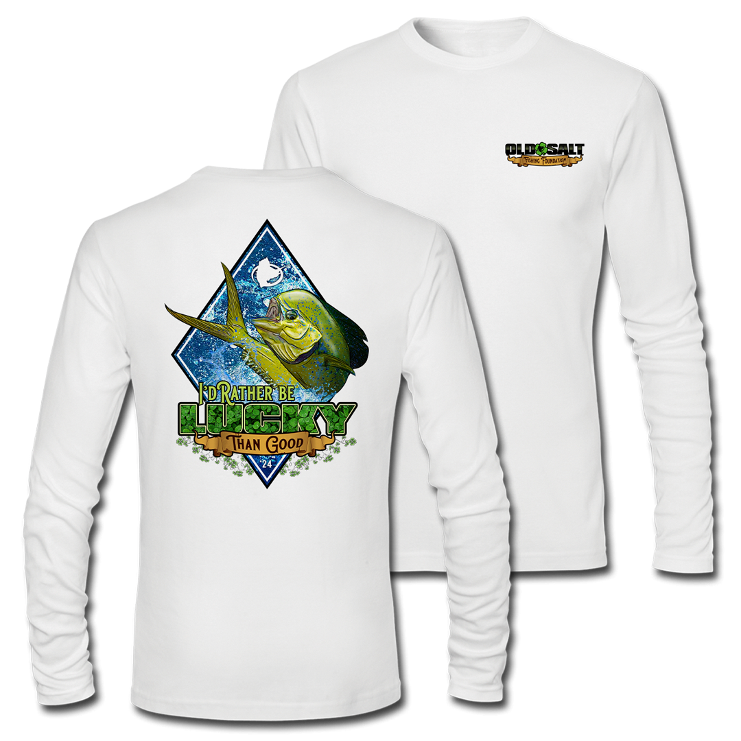 Rather Be Lucky - Mahi, Long Sleeve Performance Shirt