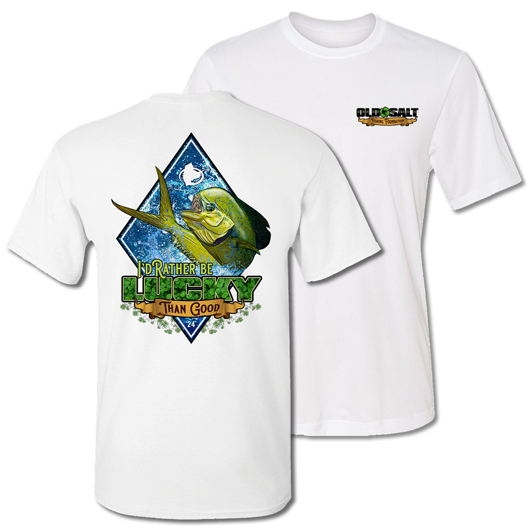 Rather Be Lucky - Mahi, Short Sleeve T Shirt