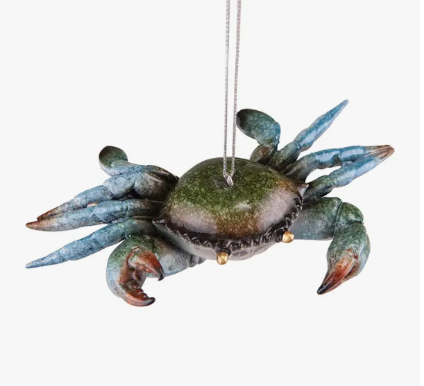 Cozumel Reef Crab Christmas Ornament
