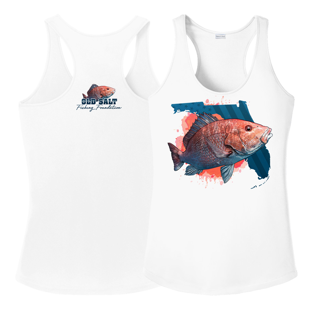 American Red Snapper - Ladies Tank Top