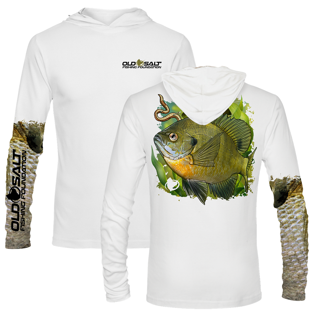 Blue Gill Long Sleeve Hooded Performance Shirt