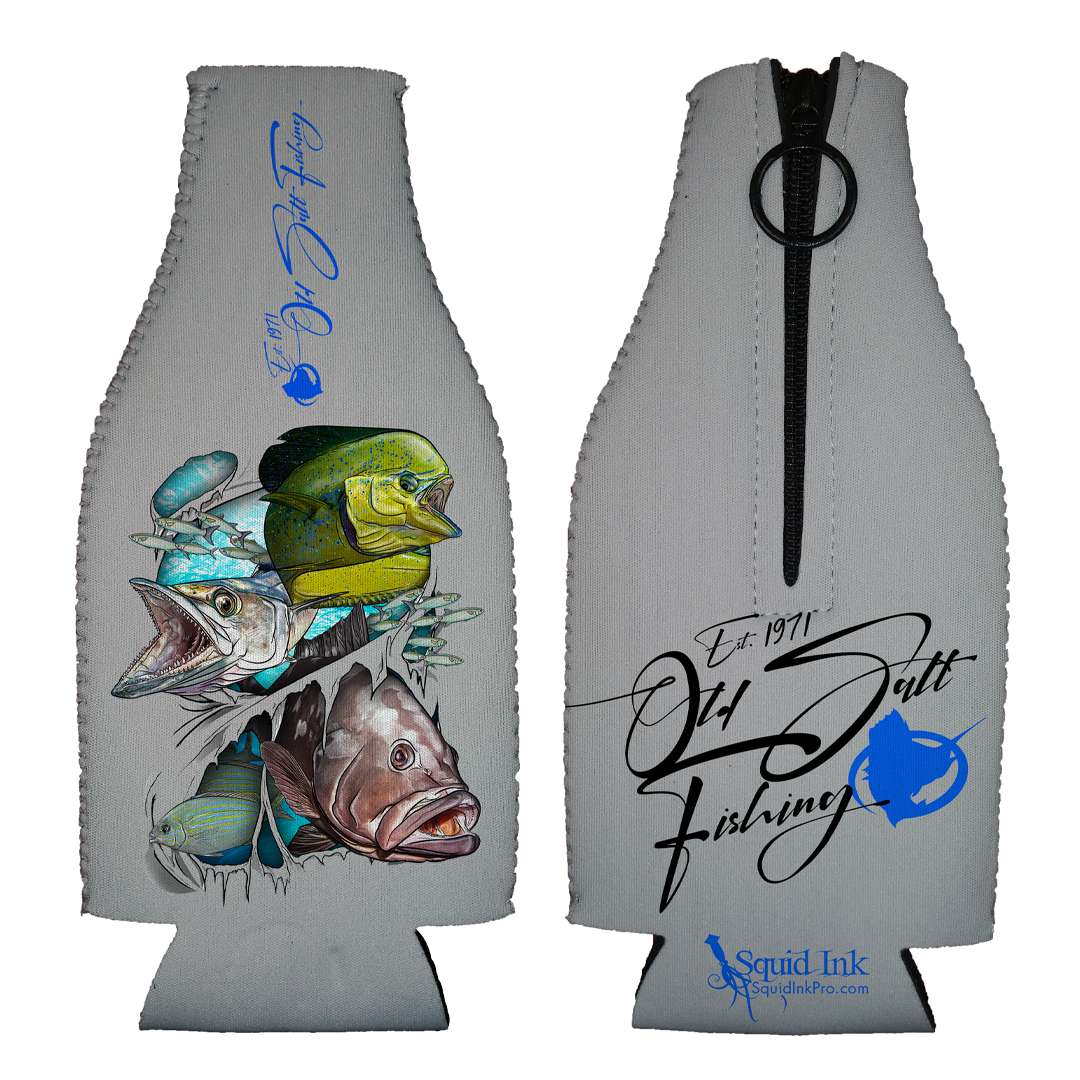 Real Torn Bottle Coozie