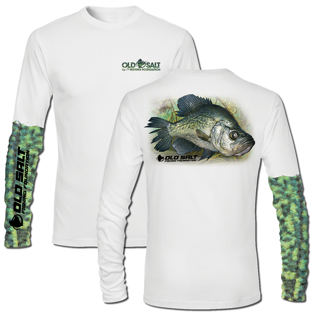 Crappie Long Sleeve Performance Shirt