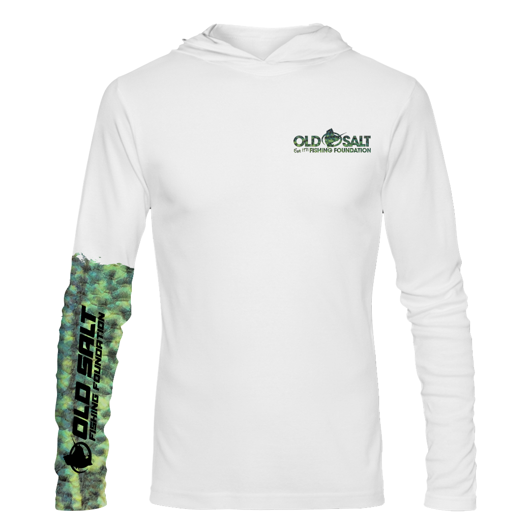 Crappie Long Sleeve Hooded Performance Shirt