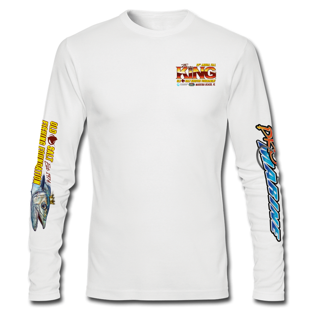 The KING - Fall 2021 - Men&#39;s Long Sleeve Performance Shirt - White