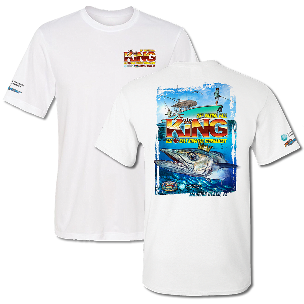 The KING - Fall 2021 - Men&#39;s Short Sleeve Performance Shirt - White