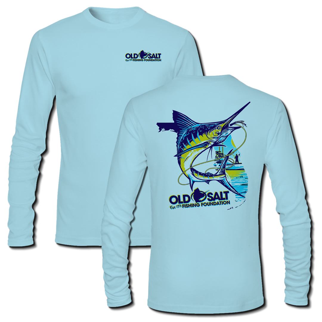 Florida Marlin Long Sleeve Performance Shirt