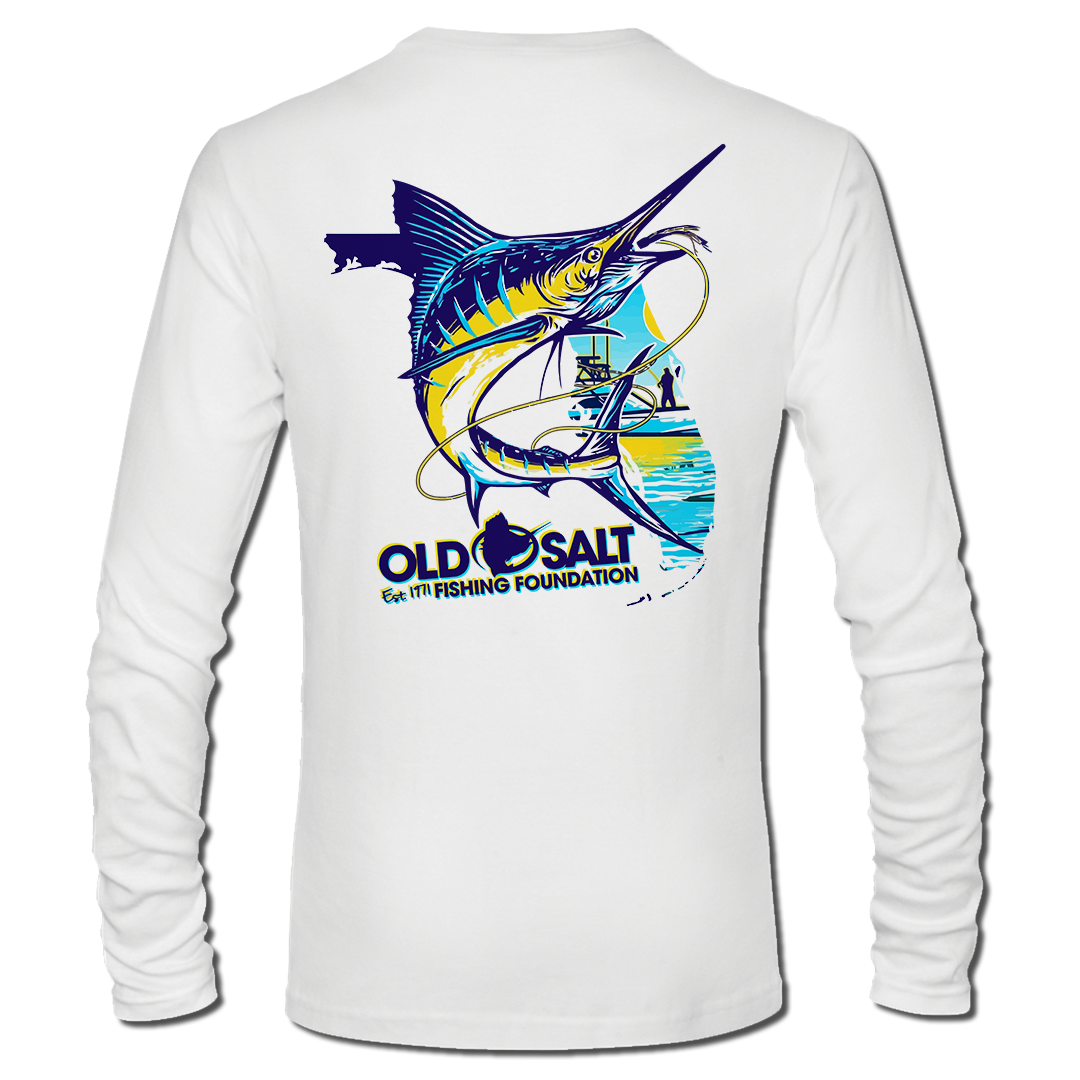 Florida Marlin Long Sleeve Performance Shirt