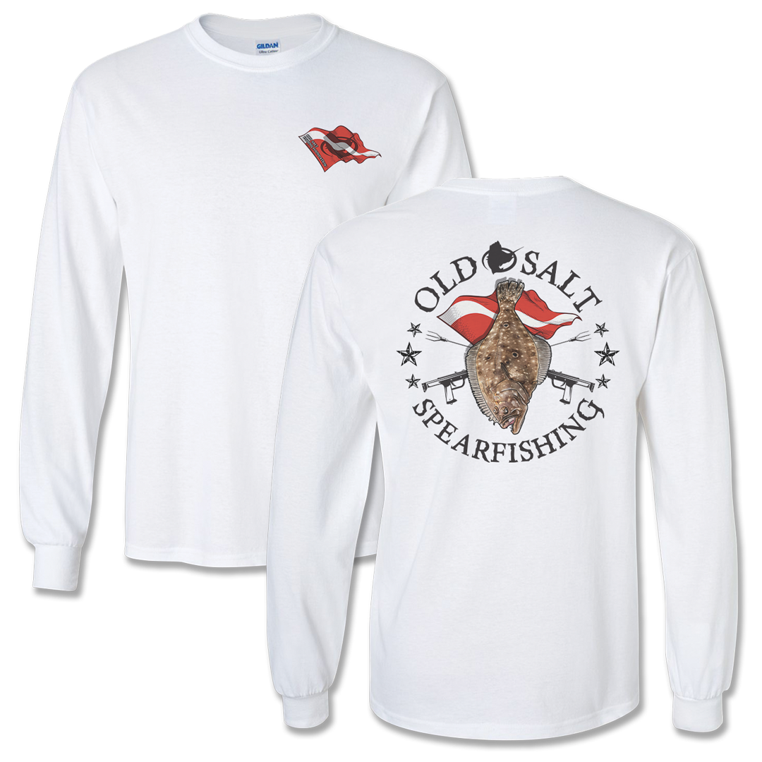 Flounder Spearin&#39; - Long Sleeve Shirt