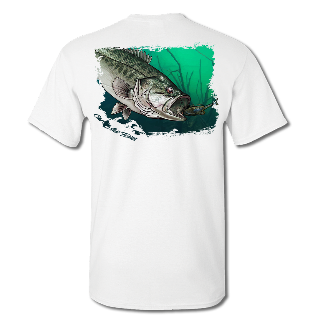 Large Mouth Bass Short Sleeve Performance Shirt