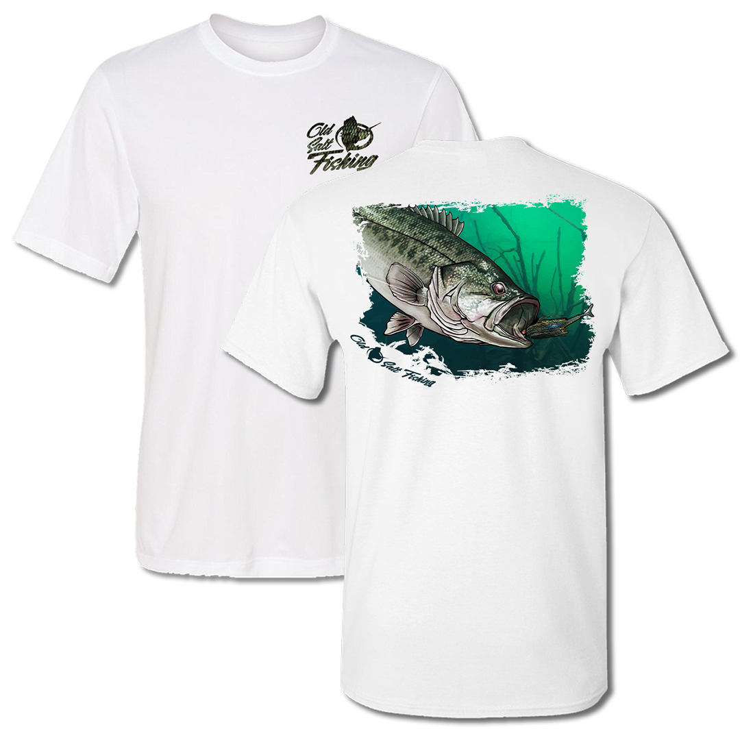 Large Mouth Bass Short Sleeve Performance Shirt