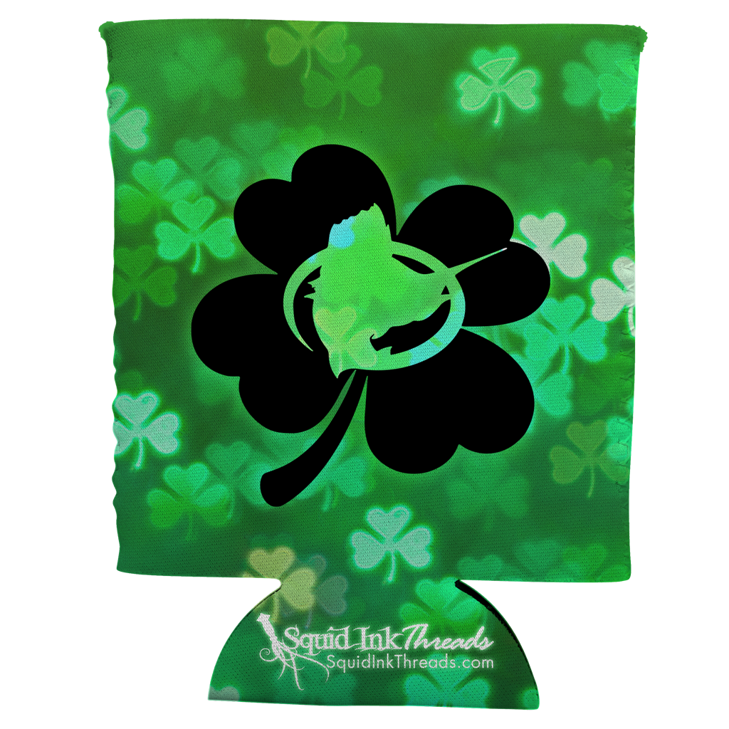 Lucky Shamrock Can Koozie