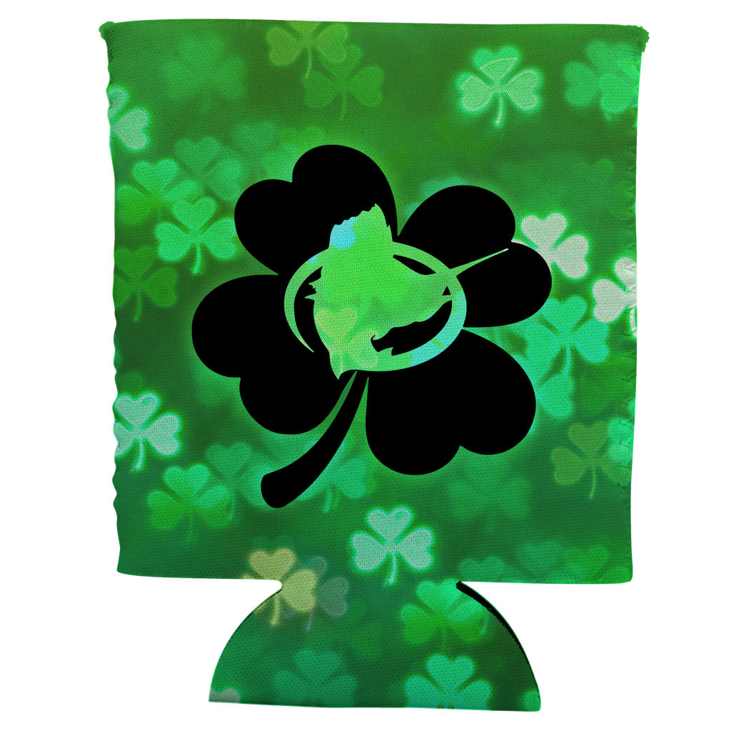 Lucky Shamrock Can Koozie