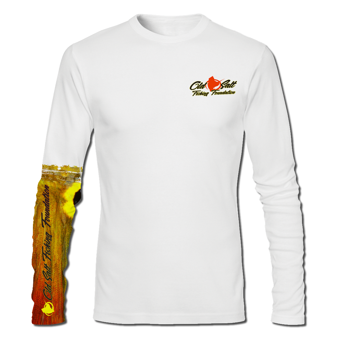 Peacock Bass Long Sleeve Performance Shirt