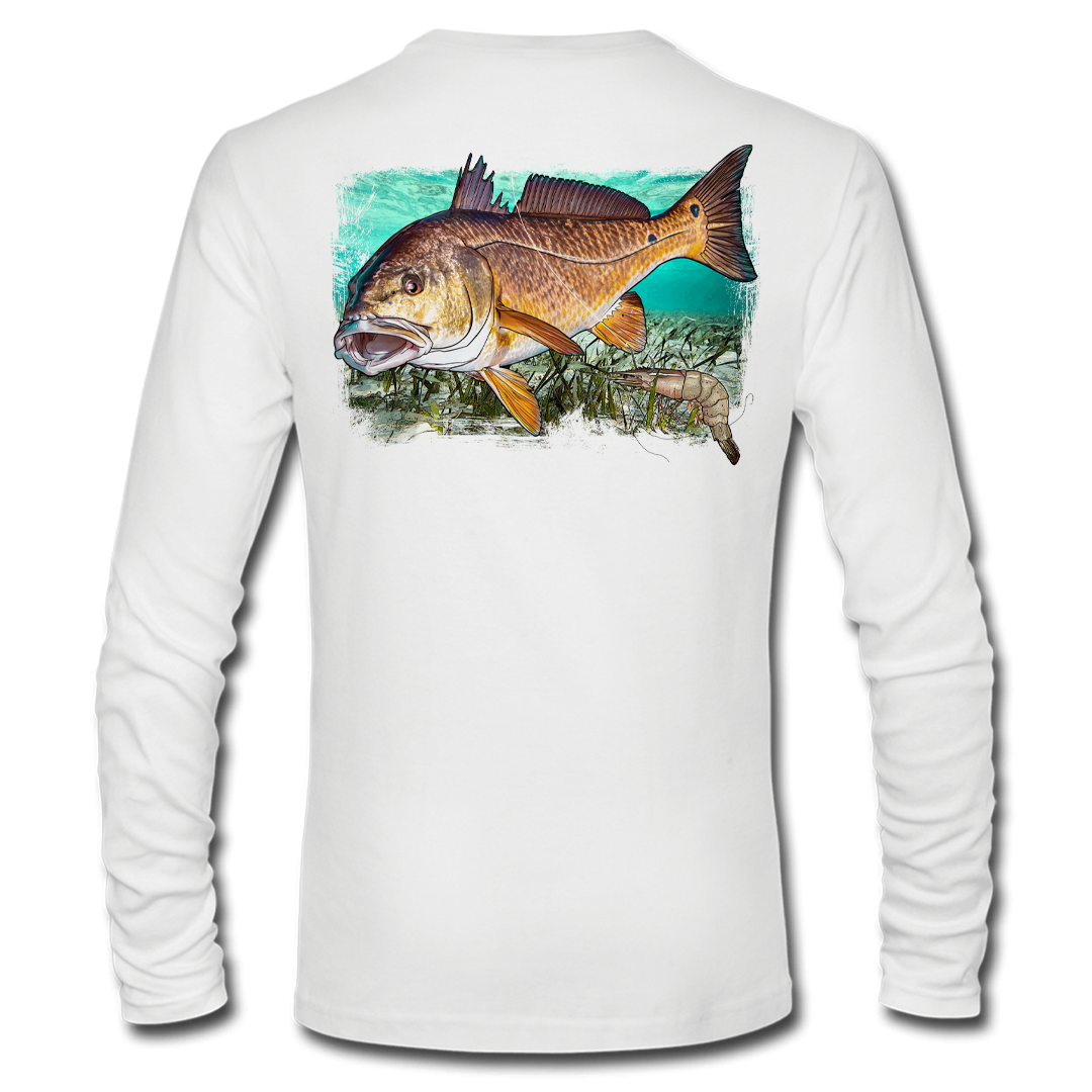 Redfish Slayer - Long Sleeve Performance Shirt