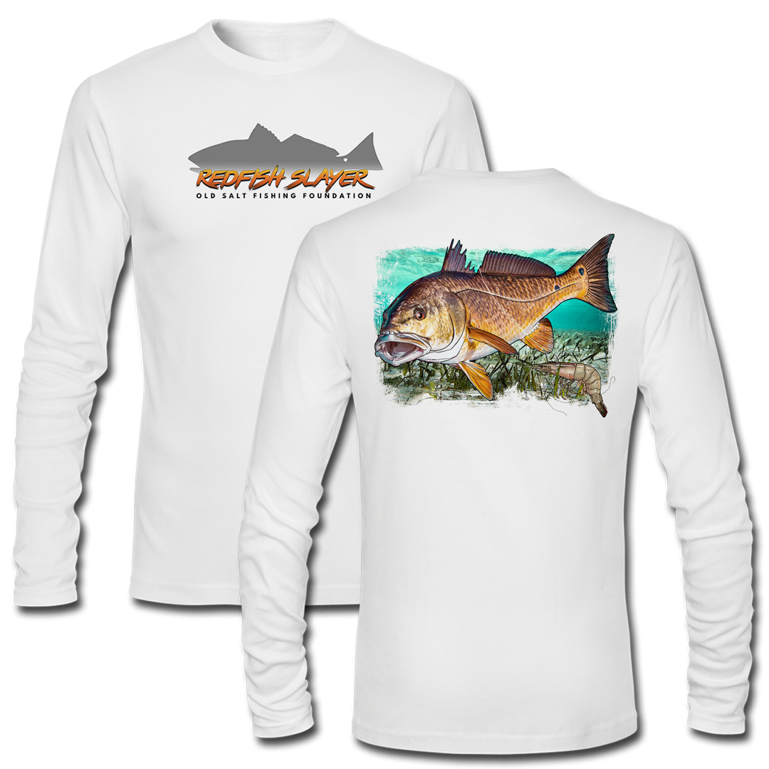 Redfish Slayer - Long Sleeve Performance Shirt