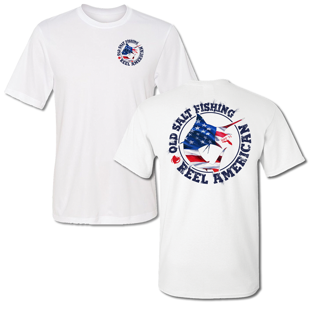 Reel Offshore American - Short Sleeve Performance Shirt