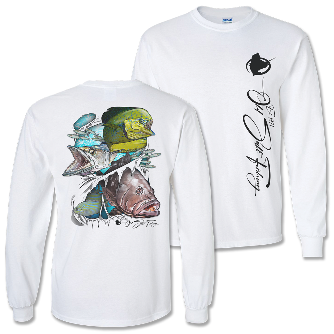 Reel Torn - Long Sleeve Shirt