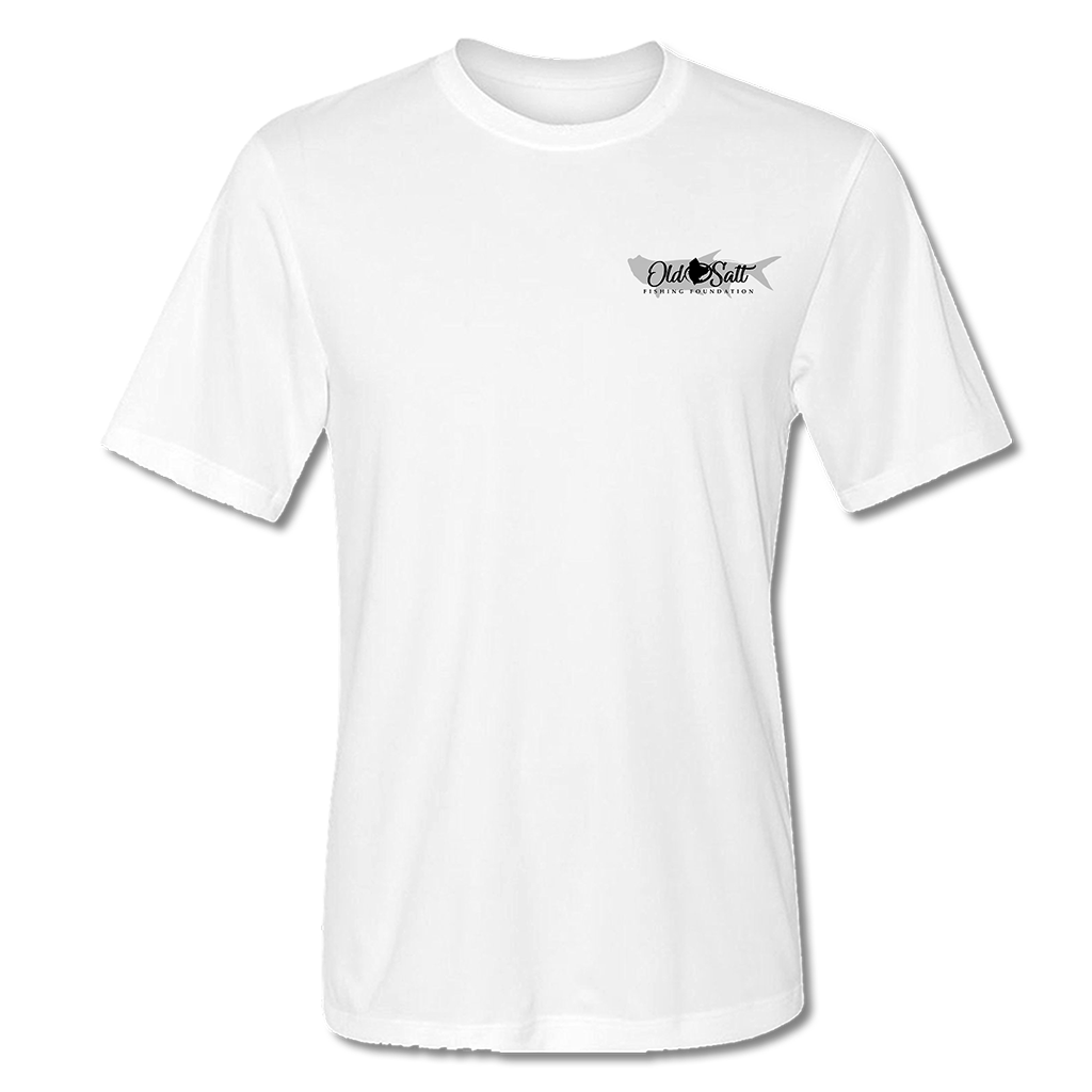 YOUTH Salty Tarpon Short Sleeve Performance Fishing Tee