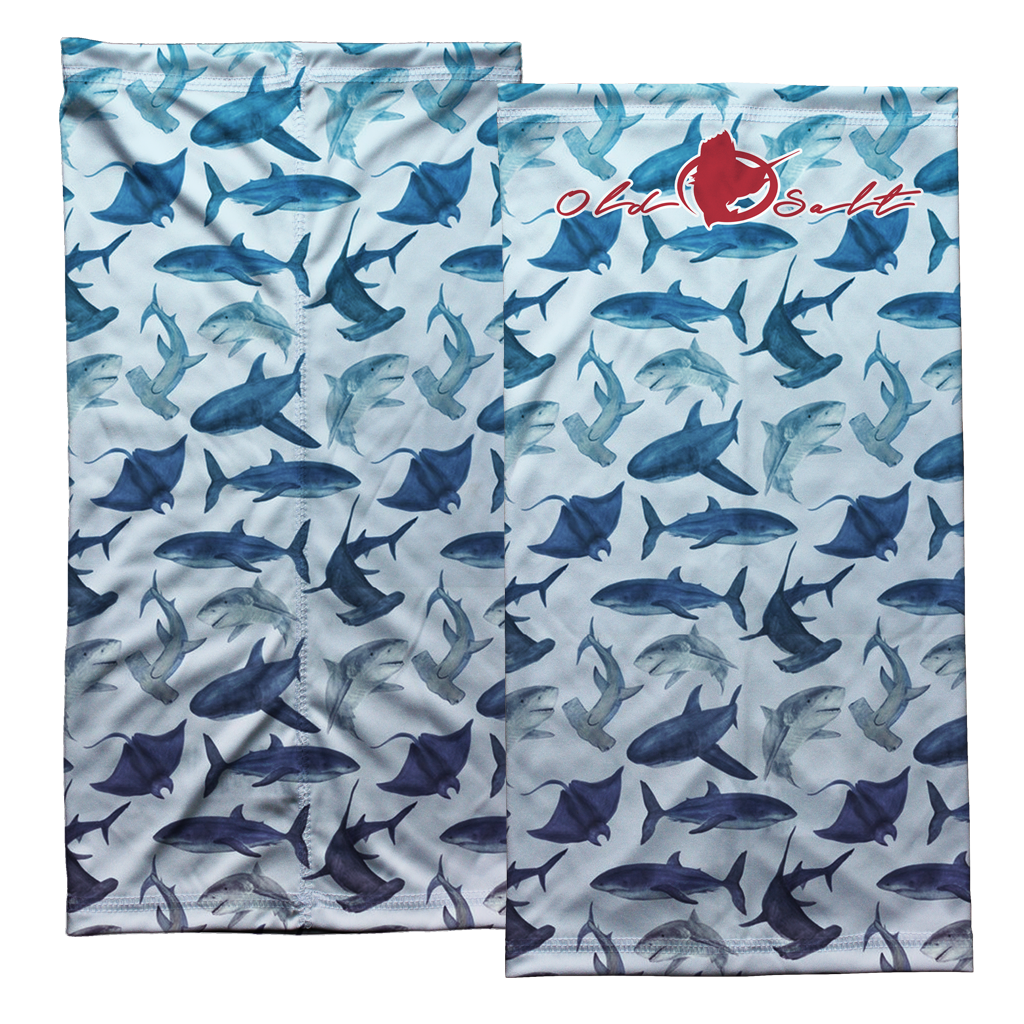 YOUTH Shark Pattern Face Shield