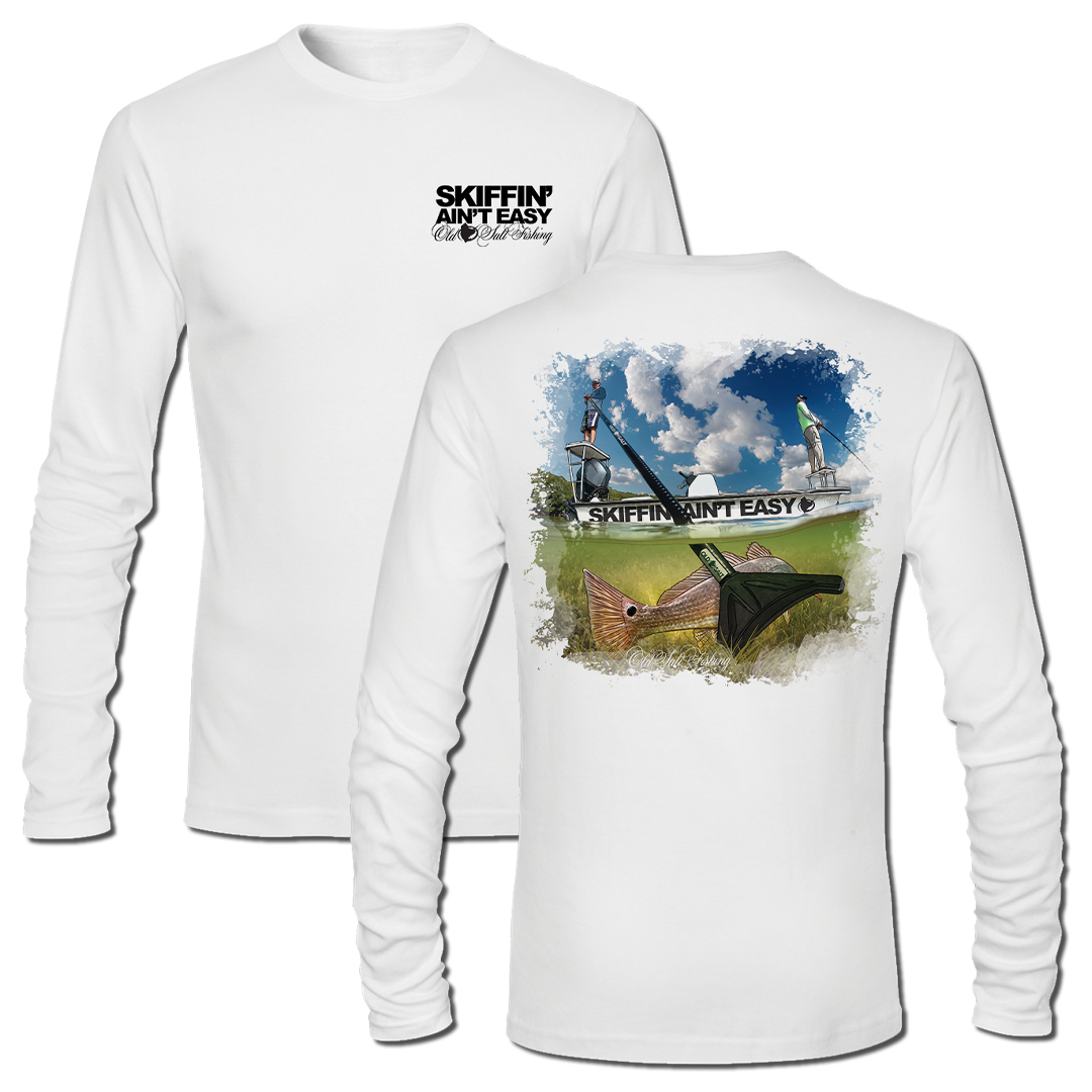 Skiffin&#39; Ain&#39;t Easy - Long Sleeve Performance Shirt