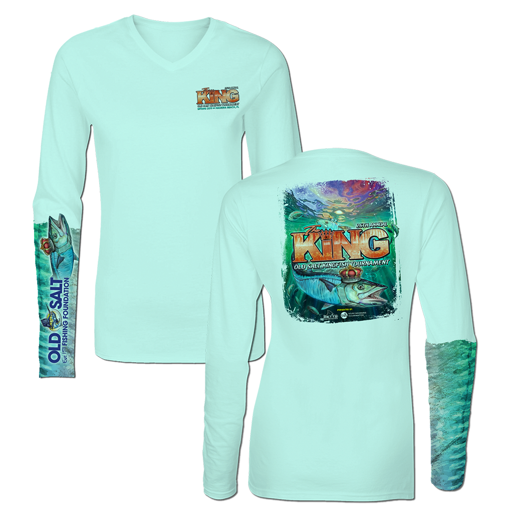 The KING - Spring 2019 Ladies Performance - Long Sleeve V-Neck