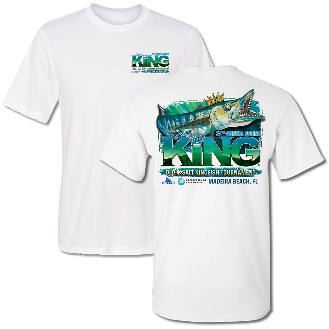 The KING - Spring 2020 Short Sleeve - Performance - Fishing Tournament T-Shirt