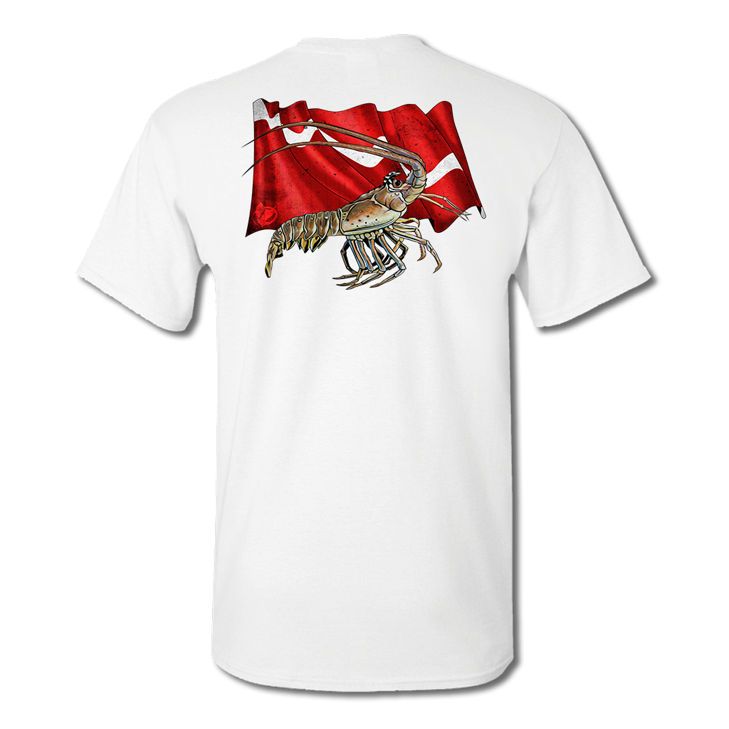 Spiny Lobster Short Sleeve Performance T Shirt