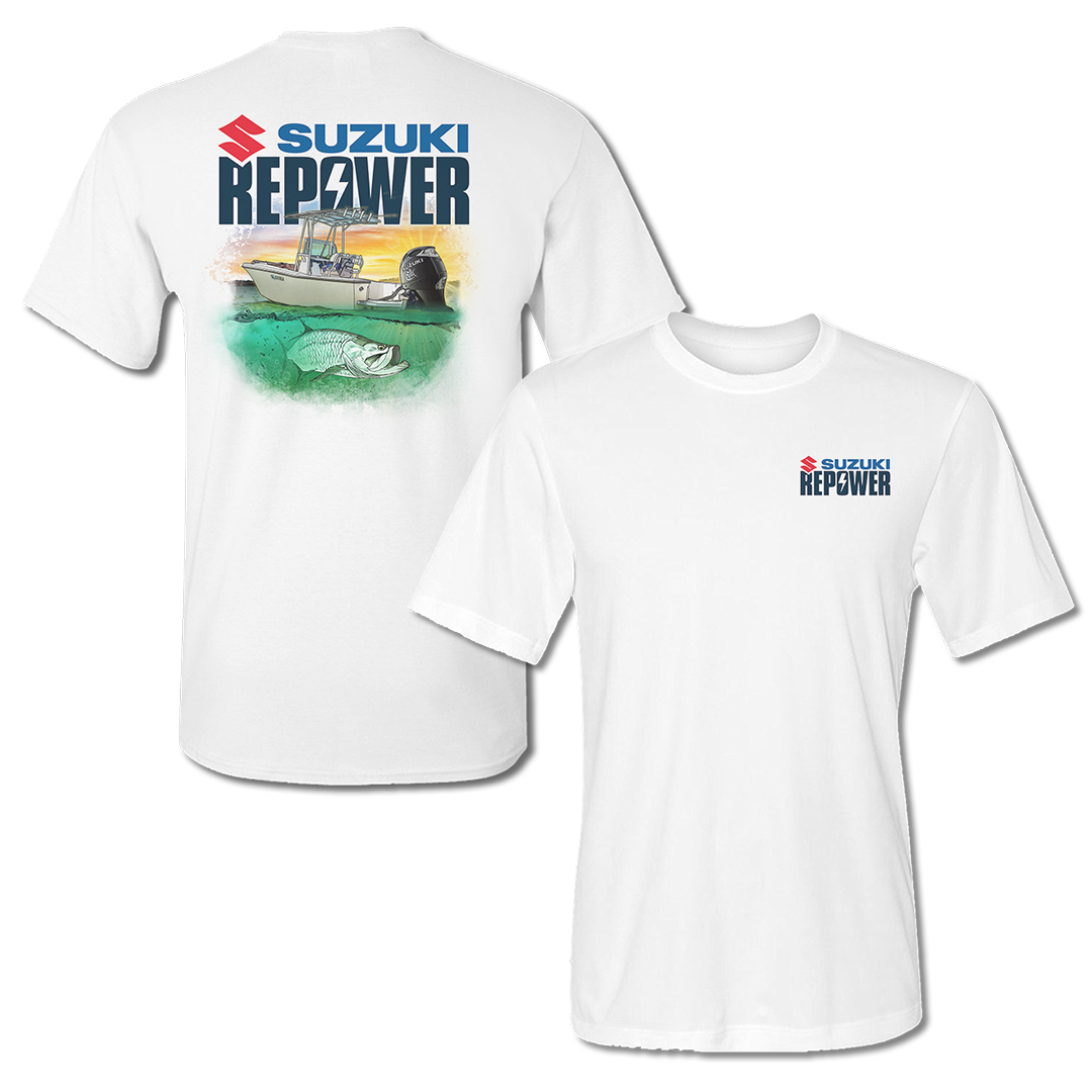 Suzuki Repower Inshore - Short Sleeve Performance T-Shirt