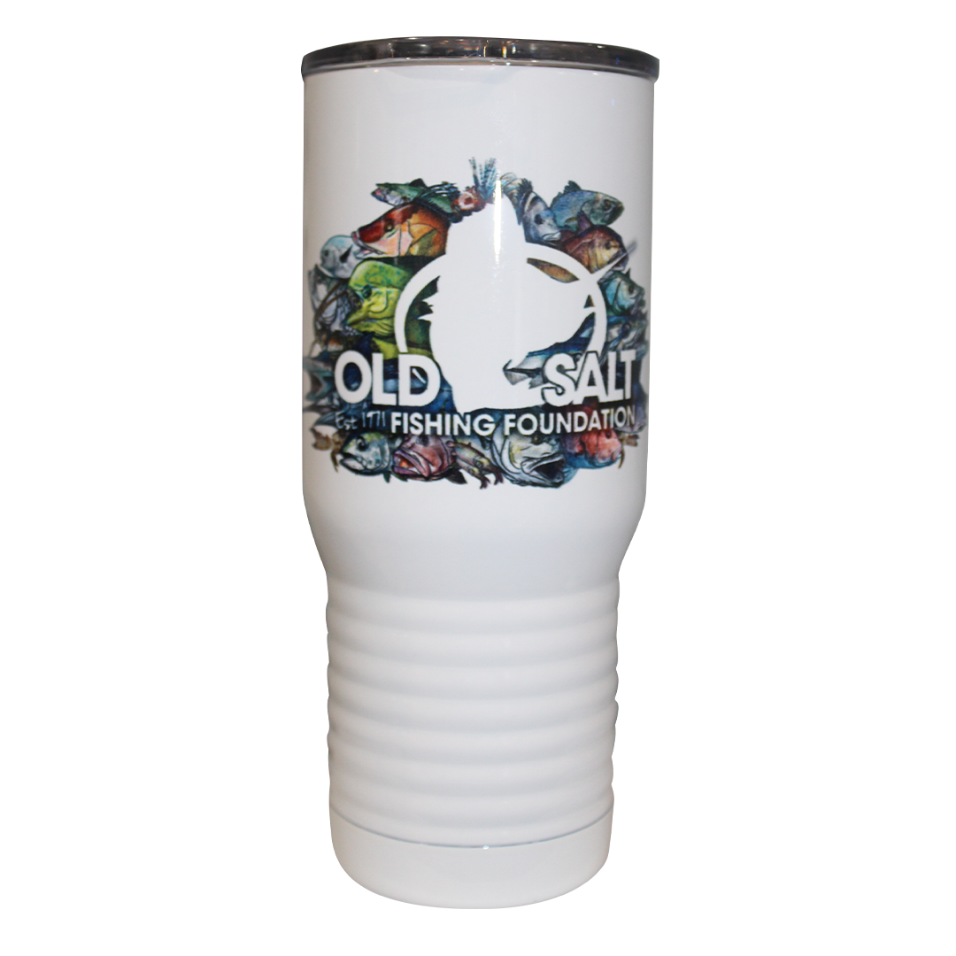 Polar Camel 20oz White Vacuum Insulated Tumbler